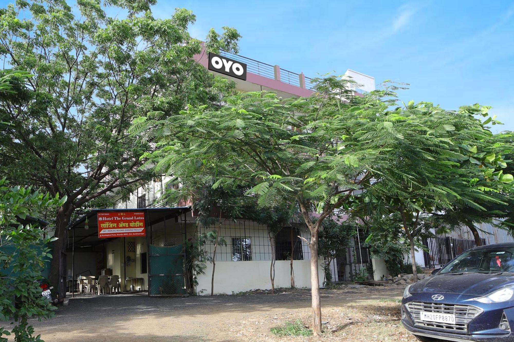 Oyo Flagship Hotel The Grand Lotus Aurangābād Esterno foto